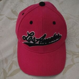 Pink Los Angeles Kids Cap